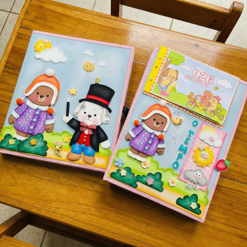 Molde de EVA: Kit Sala Bobbie Goods - Apostila de Moldes