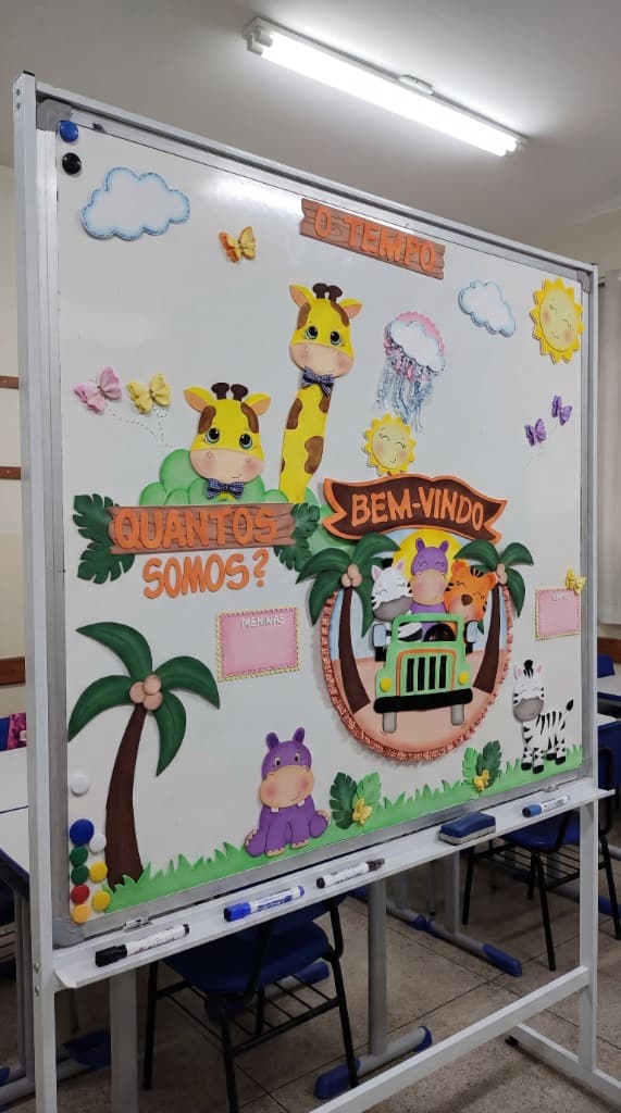 Molde de EVA: Kit Sala Safari - Apostila de Moldes