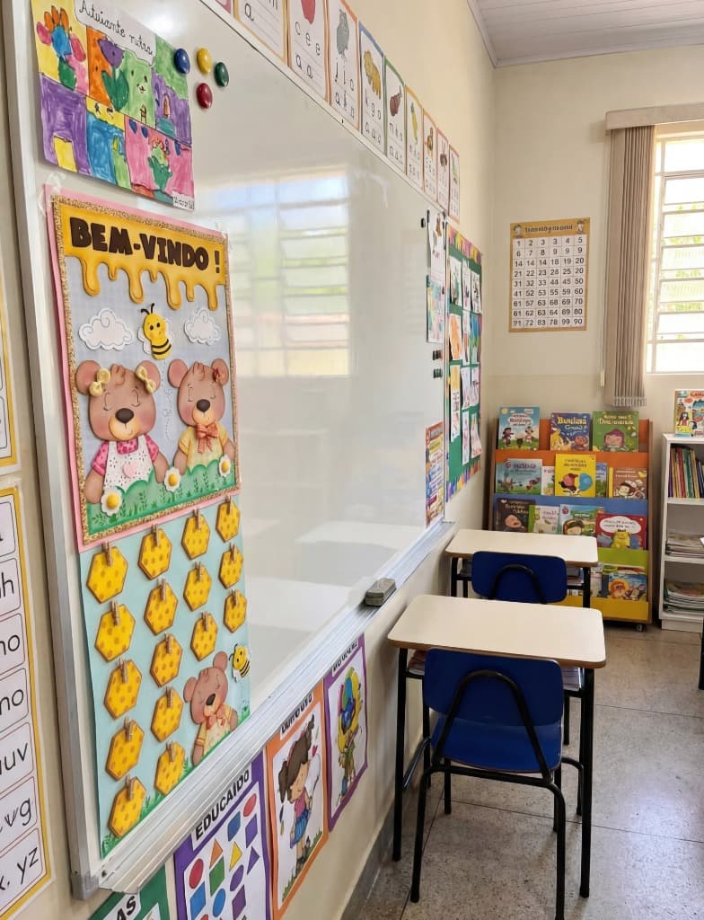 Molde de EVA: Kit Sala Ursinhos - Apostila de Moldes