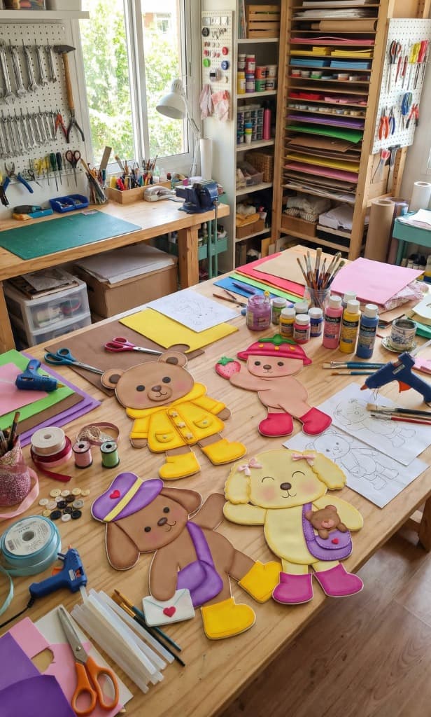 Mural Bobbie Goods - Apostila de Moldes Gigantes