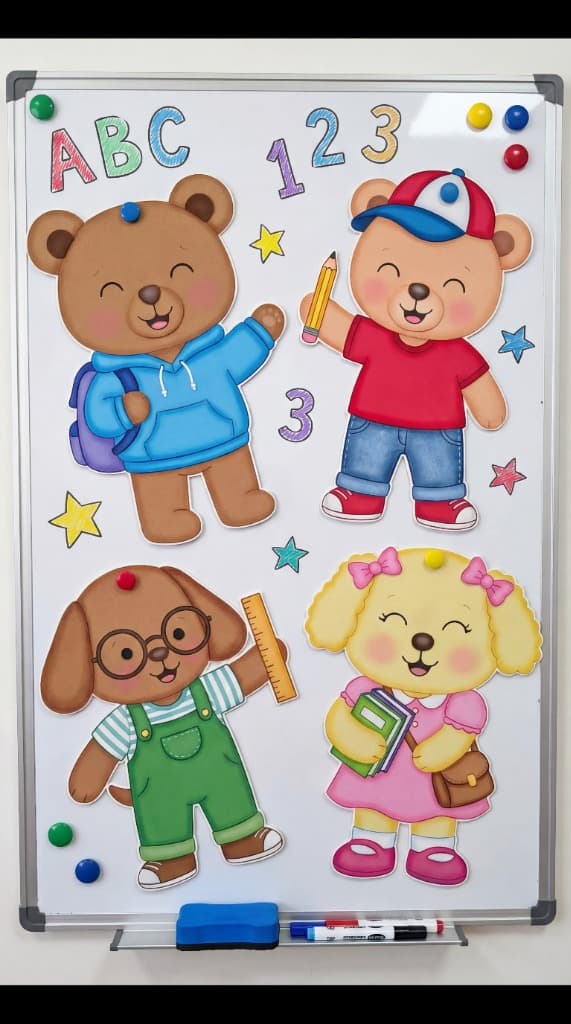 Molde de EVA: Mural Bobbie Goods - Apostila de Moldes Gigantes